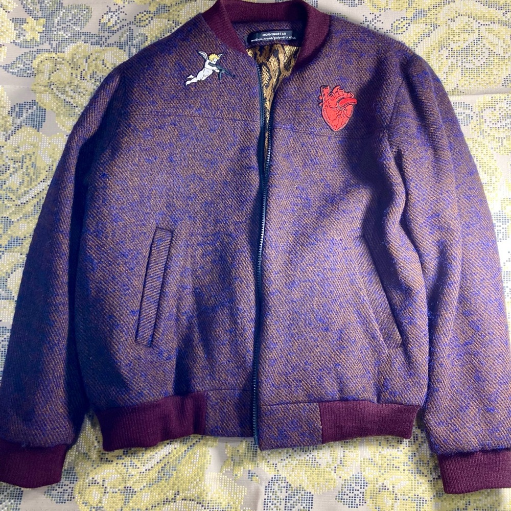Men’s wool bomber
